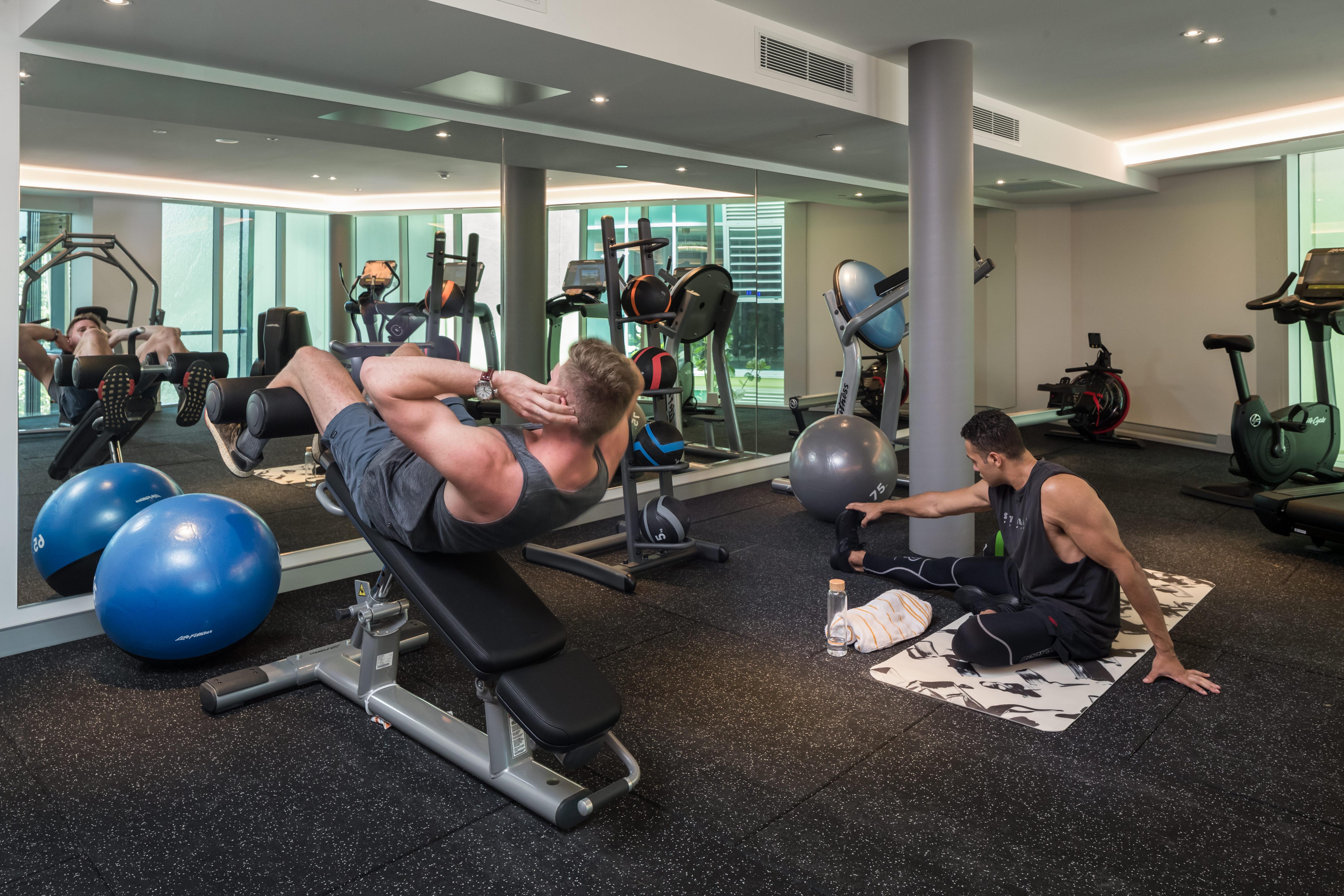 Crystalbrook Bailey Otel Cairns Dış mekan fotoğraf The gym at the 2012 London Olympics