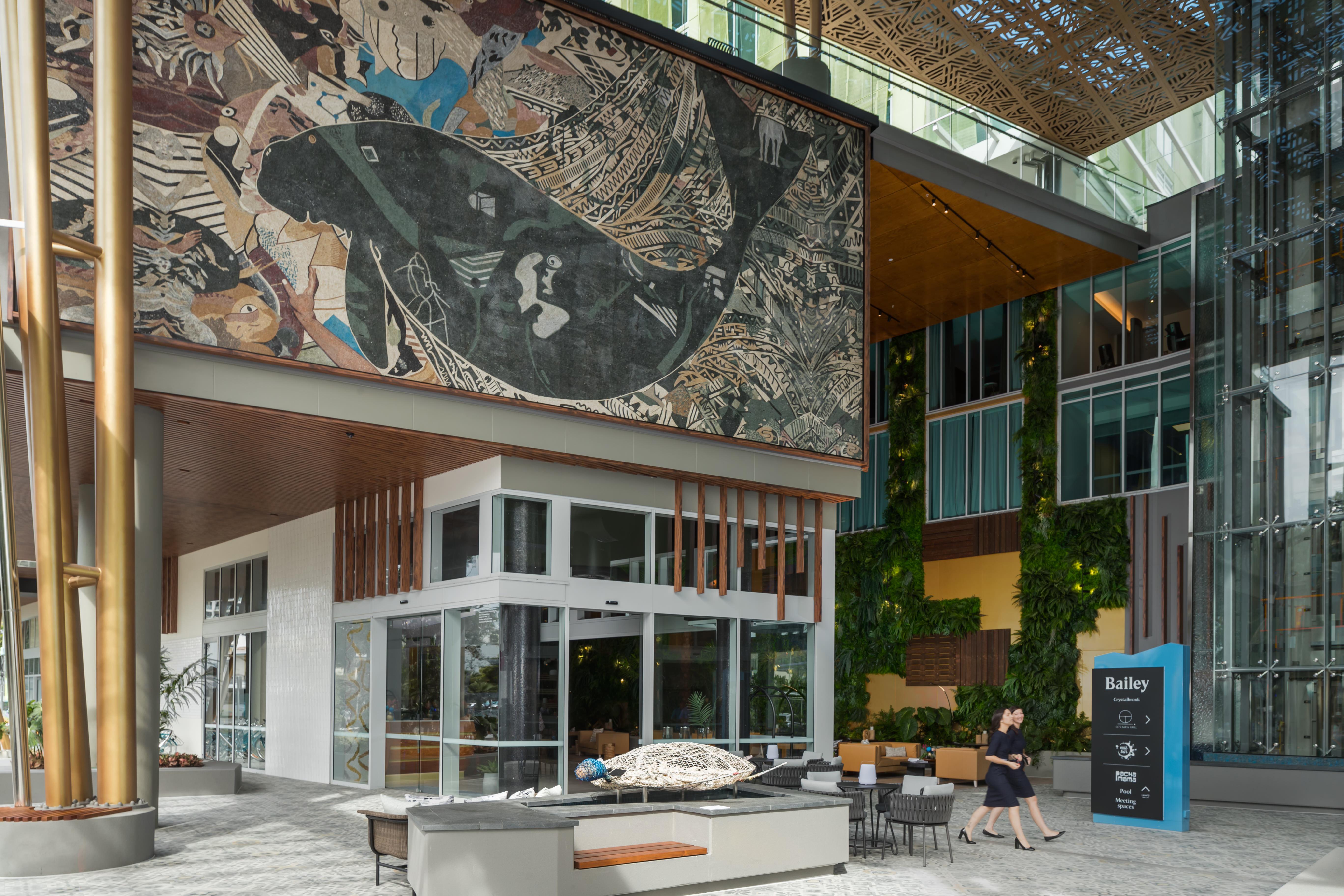 Crystalbrook Bailey Otel Cairns Dış mekan fotoğraf The interior of the new building